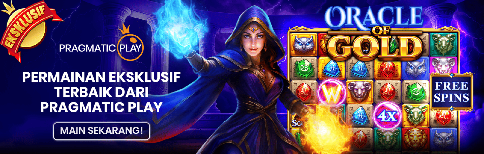 PP - ORACLE OF GOLD GAME PROMO BANNER 